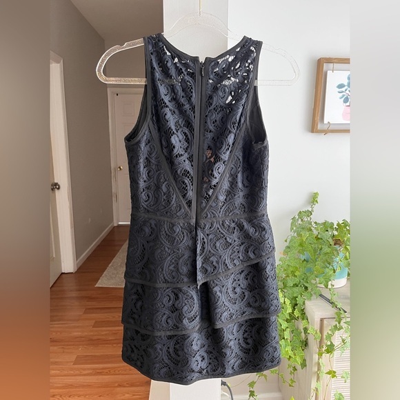 BCBGMaxAzria Black Lace Mini Dress - Picture 5 of 7